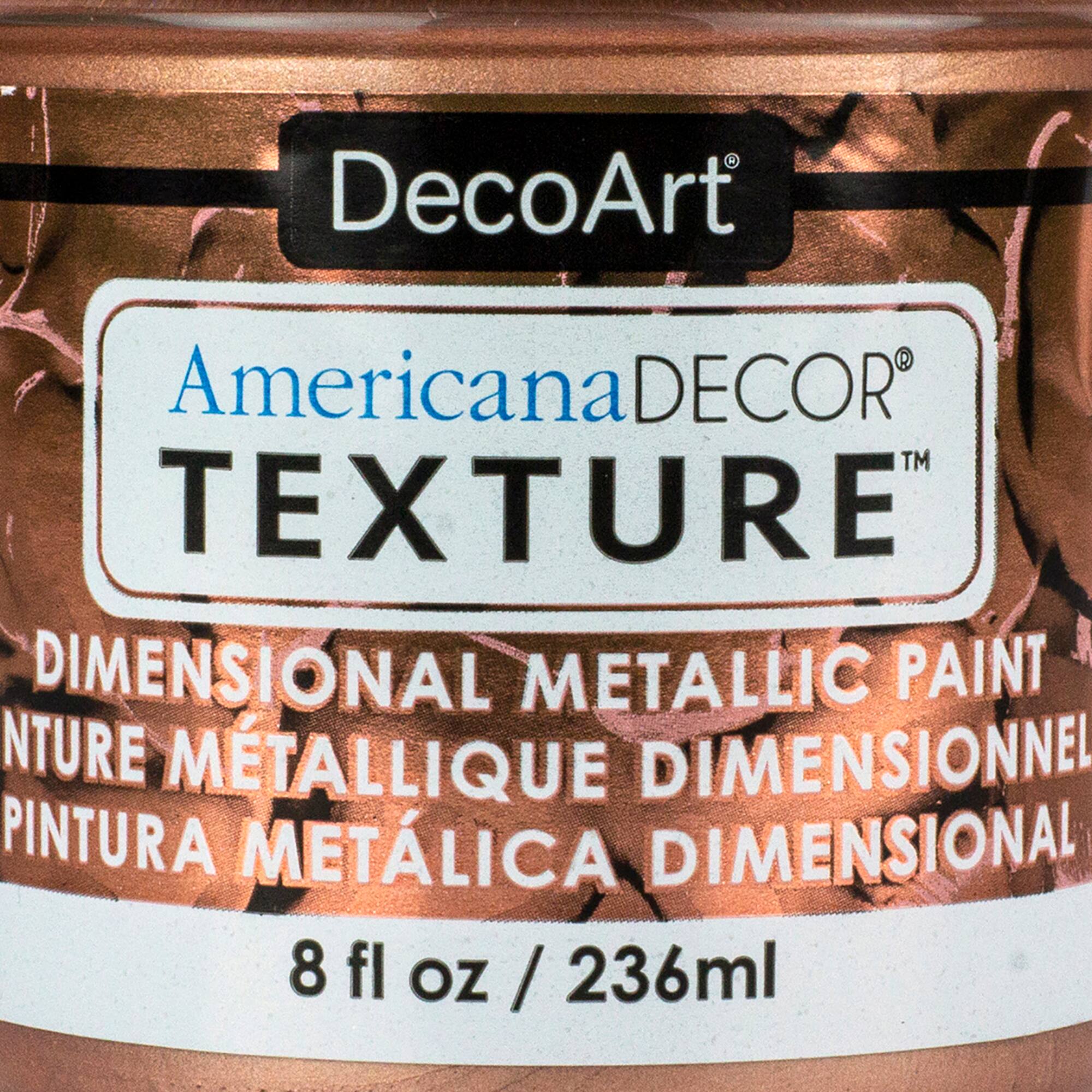 DecoArt® Americana Décor® Texture™ Dimensional Metallic Paint